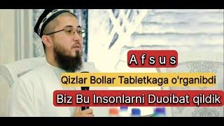 Асрорхон Домла | Asrorxon Domla " Biz Bu Insonlarni Duoibat qildik,, 𝙏𝘼𝘽𝙇𝙀𝙏𝙆𝘼𝘾𝙃𝙄𝙇𝘼𝙍 𝙃𝘼𝙌𝙄𝘿𝘼