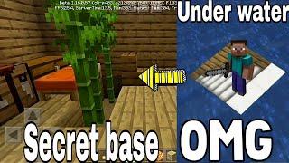 Under water secret base | Minecraft | Game XteR