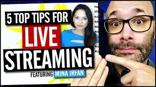 Top 5 YouTube Live Streaming Tips