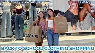 BACK TO SCHOOL CLOTHING SHOPPING | SISTER FOREVER