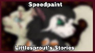 Littlesprout Speedpaint | [Thistlestar & Mistpool] I have the most Disgusting eyes