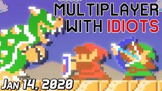 [SimpleFlips] Super Mario Maker 2: Multiplayer w/ Murkus, Foxen, & Aldwyn [Jan 14, 2020]