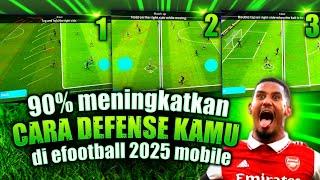 EASY! HOW TO DEFENSE STRONGLY, ANTI-BREAK AND DEFENDERS BECOME SOLID IN EFOOTBALL 2025 MOBILE