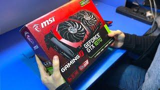 РЕМОНТ для БЛОГЕРА залитой MSI GTX 1070  / Пролили МОЛОКО на системный блок ...