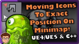 Perfect Minimap Icon Placement | How To Make YOUR OWN Action RPG | UE4/UE5 & C++ Tutorial, Part 34