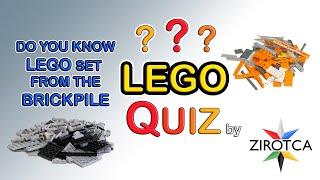 LEGO Quiz - Do You Know LEGO Set from the Brick Pile?