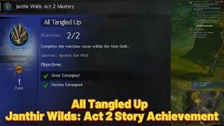 All Tangled Up | GW2 Act 2 Janthir Wilds Story Achievement Guide