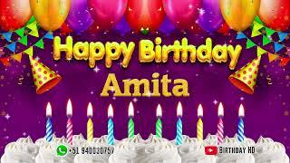 Amita Happy birthday To You - Happy Birthday song name Amita 