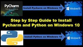 How to Install Python 3.7.X and  Pycharm version in Windows 10 | Step by Step guide