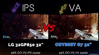 LG 32GP850 Vs ODYSSEY G7 IPS Vs VA Picture Depth Analysis