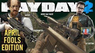 Quake Weapons, Xeno Rifle, Custom Heist and More! Payday 2 Mod Showcase #28