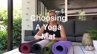 Choosing a Yoga Mat