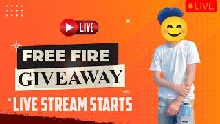 FREE FIRE GIVEAWAY START  UID CHACK SEND KARO I AM BACK CS RANK PUSH RANDOM PLAYERS TEAM CODE 