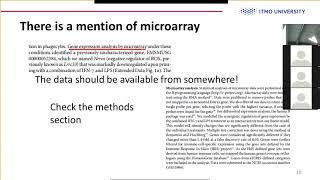 Systems Biology W1D2: Exploring gene expression data with Phantasus