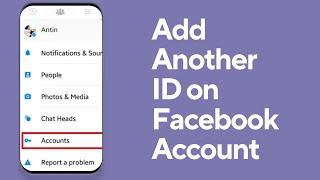 How to Add Another ID on a Facebook Account