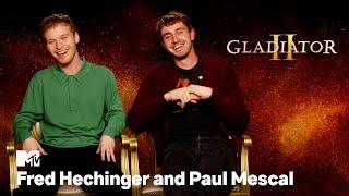 “I already have a Joe Quinn tattoo” Paul Mescal & Fred Hechinger on Gladiator 2