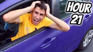 Locked In My Purple Car For 24 HOURS!