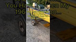 1966 Johnson 20 hp oil problems!#omc#boatengine