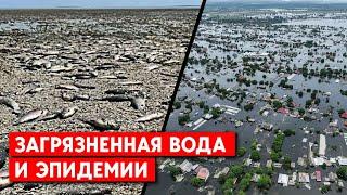 Последствия подрыва Каховской ГЭС. Какие риски для здоровья несет загрязненная вода