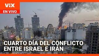 Se intensifican ataques entre Israel e Irán en el cuarto día del conflicto | Noticias Univision 24/7