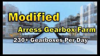 Modified Arress Gearbox Farm | 230+ Gearboxes Per Day | Islands | Roblox