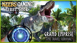 Dinosaurs and Time-Travel - a New Survival Game! @GrandEmprise