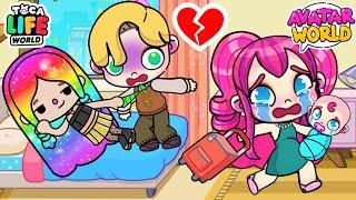 My Avatar World Dad Cheated On My Mom With Toca Boca Girl | Sad story | Toca Life World