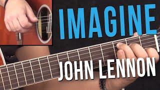 John Lennon - Imagine - How To Play on Acoustic Guitar