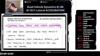 Road Vehicle Dynamics (10/7): Lateral ACCELERATION