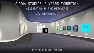 Gigoia Studios 10 Years Exhibition in the metaverse