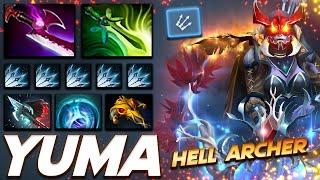 Yuma Drow Ranger Hell Archer - Dota 2 Pro Gameplay [Watch & Learn]