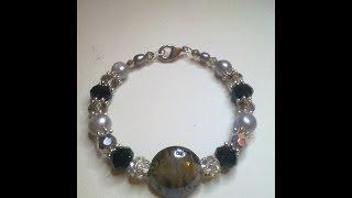 Браслеты ручной работы - bracelets handmade from natural stones on a rigid wire.