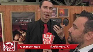 Popcorn Talk at the Annabelle Comes Home Red Carpet Premiere - Alexander Ward