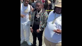 Dallas Texas artist Zillionaire Doe and Montana 300 at the BET Awards