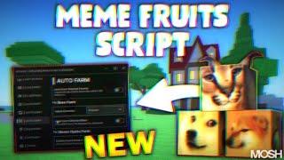 (PASTEBIN 2025) MEME FRUITS SCRIPT ( AUTO FARM LVL , AUTO QUEST , KILL AURA, NO KEY)