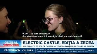 Electric Castle 2024. Peste 60.000 de oameni s-au bucurat de prezența trupei Bring me the Horizon