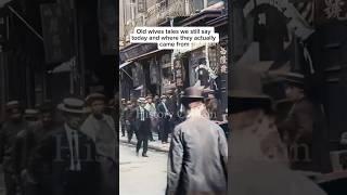 Old wives tale we still say today and it’s origins #fascinatinginformation #history #facts #Viral