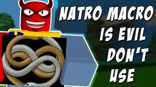 Stop using Natro Macro, this is what happens... | Bee Swarm Simulator - Roblox