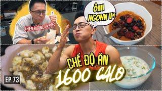 EP 73: TẬN HƯỞNG Từng Bữa Ăn với THỰC ĐƠN 1600 Calo| Rest Day FDOE | ShredAn72 | An Nguyễn Fitness