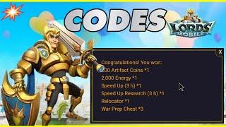  Lords Mobile Redeem Code  Kode Redeem Lords Mobile 2024