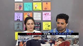 Pakistani Reacts to I Asked Indian Americans Who They're Voting For...