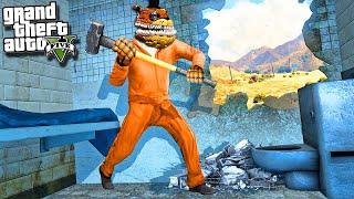 КАК КОШМАРНЫЙ АНИМАТРОНИК ФРЕДДИ УСТРОИЛ ПОБЕГ ИЗ ТЮРЬМЫ!ГТА 5 ФНАФ АНИМАТРОНИКИ 5 ночей ФРЕДДИ FNAF