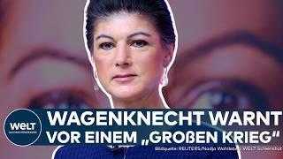 BSW-WAHLPROGRAMM 2025: Sahra Wagenknecht - Reform der Schuldenbremse & radikal neue Russlandpolitik