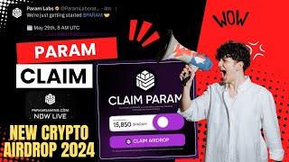 Param Airdrop Claim  Param Airdrop Update | New Crypto Airdrop Today | Param Gaming Airdrop 