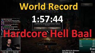 WR! HARDCORE 8-Man in Under 2 Hours! - Diablo 2 Resurrected