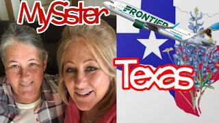 Visiting my Sister in Texas | Flying over the Gulf of America  | Shopping and Coffee Shops ️