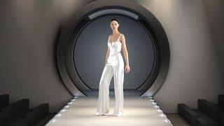 Realistic 3D Fashion animation - CLO3D