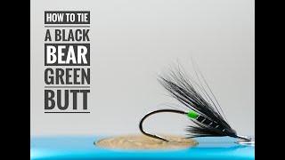 How to tie a Black Bear Green Butt Variant