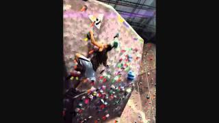 Phu Pham - Burly little V6/V7 gem at the edge rock gym