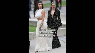 Kim And Kourtney Showing Off Their Armenian Culture dashiandoll tiktok #shorts